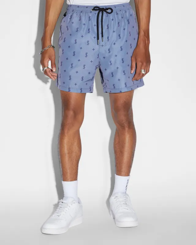 ALLSTAR BOARDSHORT BLUE FIN made by Ksubi
