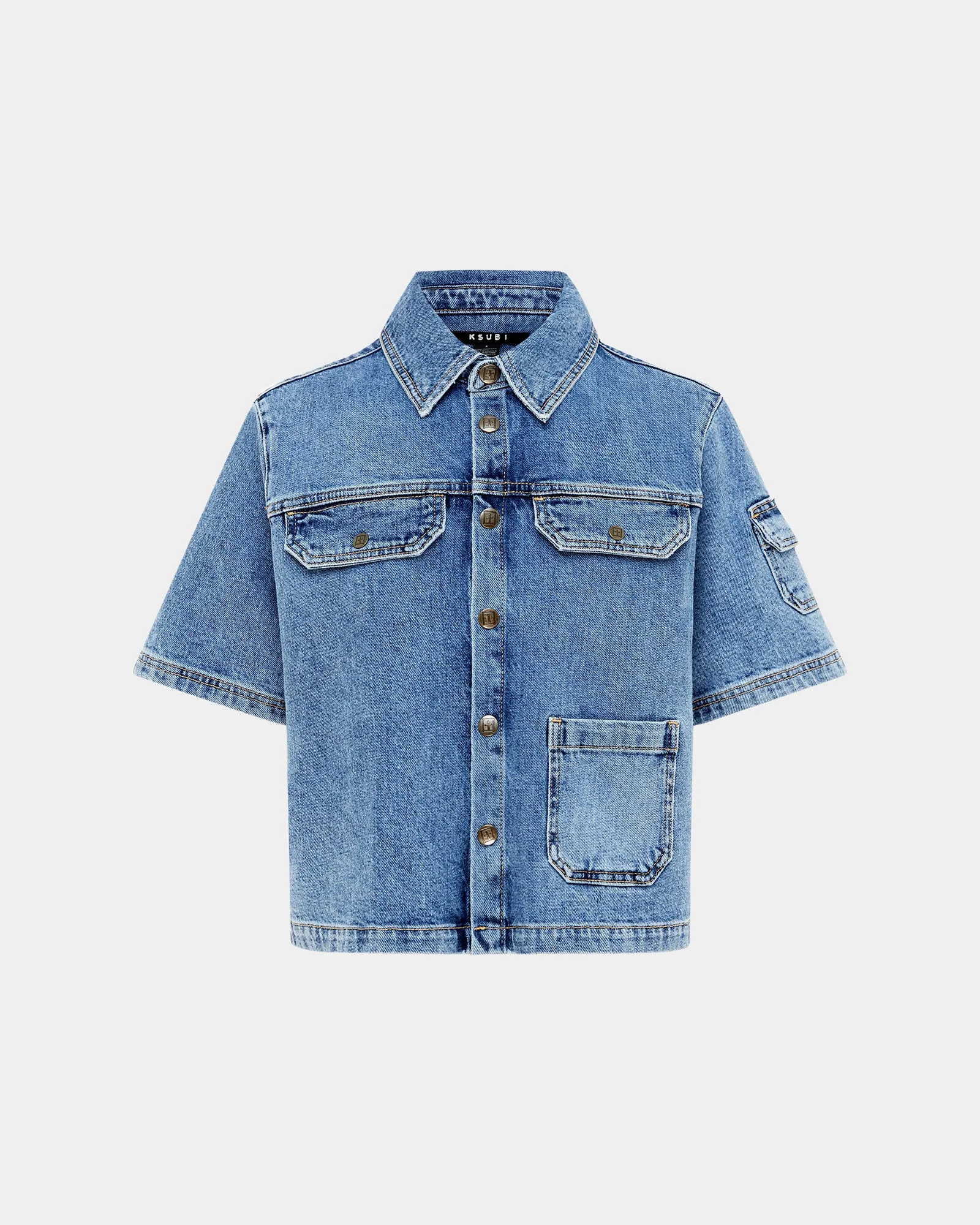 CARGO SS SHIRT HERITAGE sold by Ksubi product image thumbnail 5
