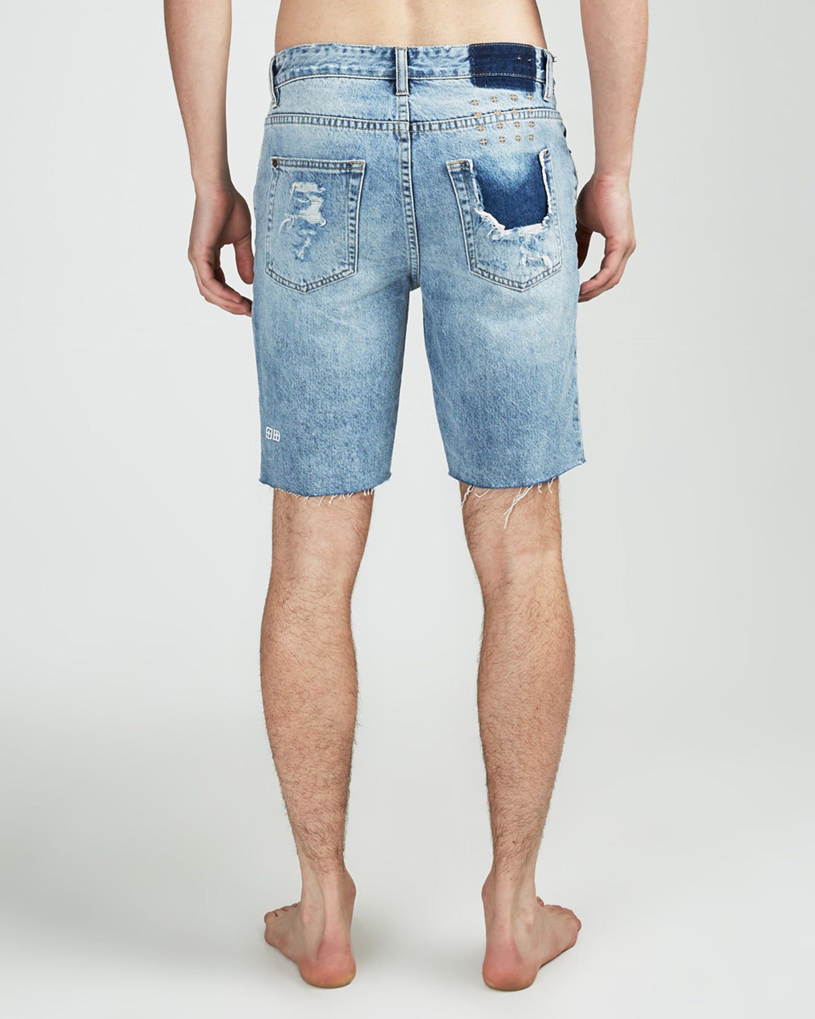 AXEL SHORT TRU BLUE RIPPED sold by Ksubi product image thumbnail 2