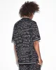 HEROISM KNIT RESORT SS SHIRT BLACK sold by Ksubi
