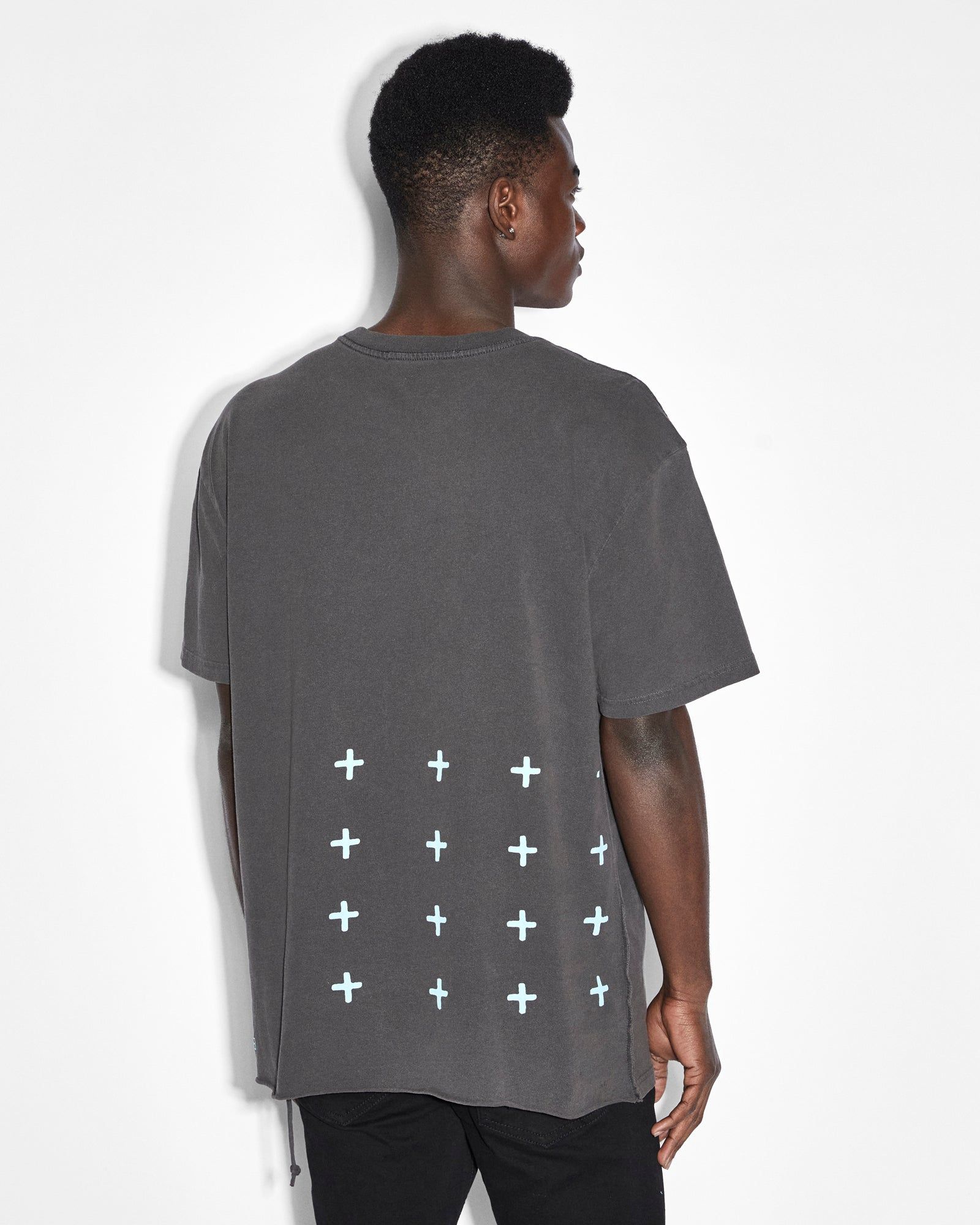 KONNECT BIGGIE SS TEE FADED BLACK sold by Ksubi product image thumbnail 3