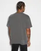 420 LEAF BIGGIE SS TEE CHARCOAL sold by Ksubi