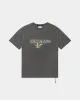 420 LEAF BIGGIE SS TEE CHARCOAL sold by Ksubi