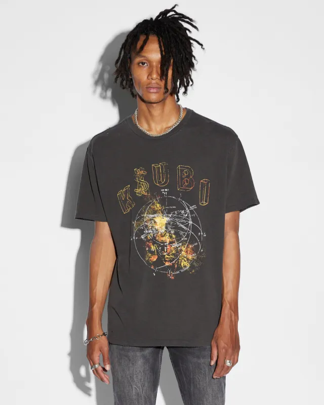 DIAGRAMS BIGGIE SS FADED BLACK sold by Ksubi