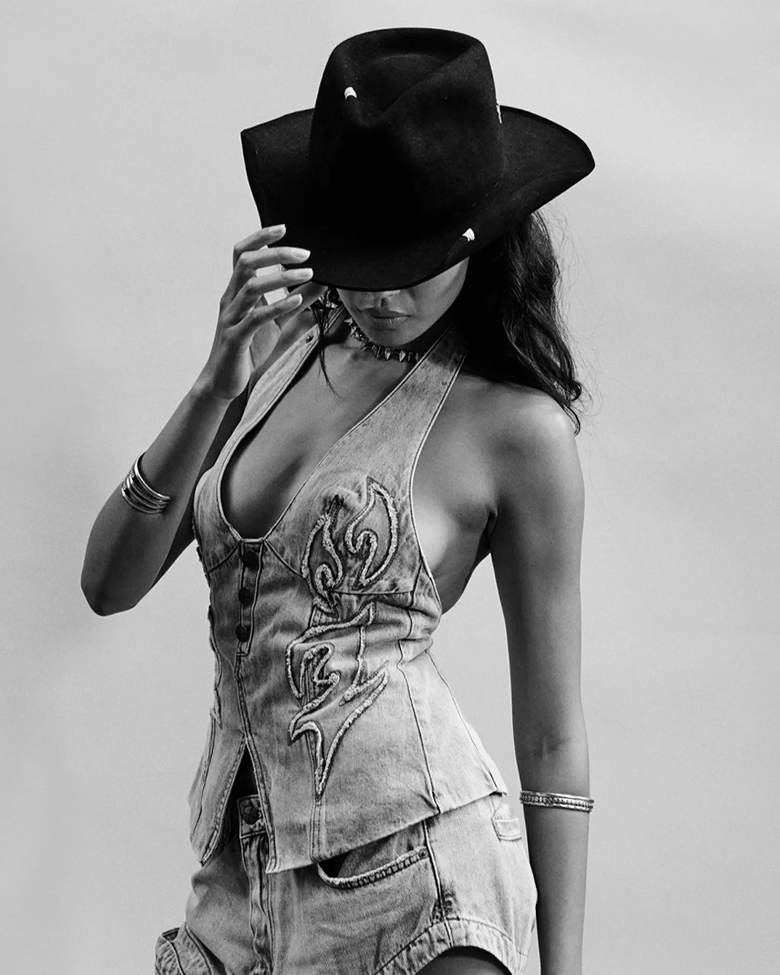 WESTERN HAT BLACK sold by Ksubi product image thumbnail 2