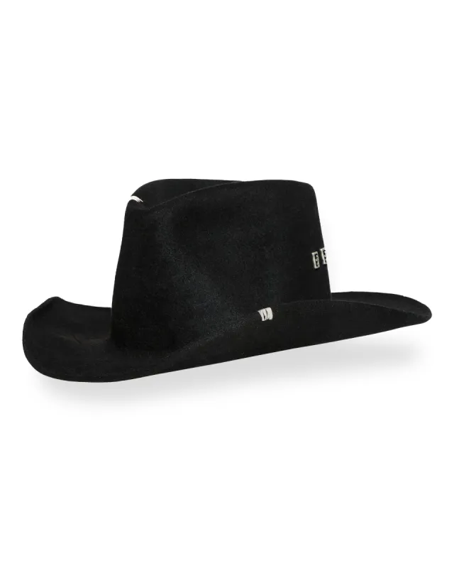 WESTERN HAT BLACK sold by Ksubi