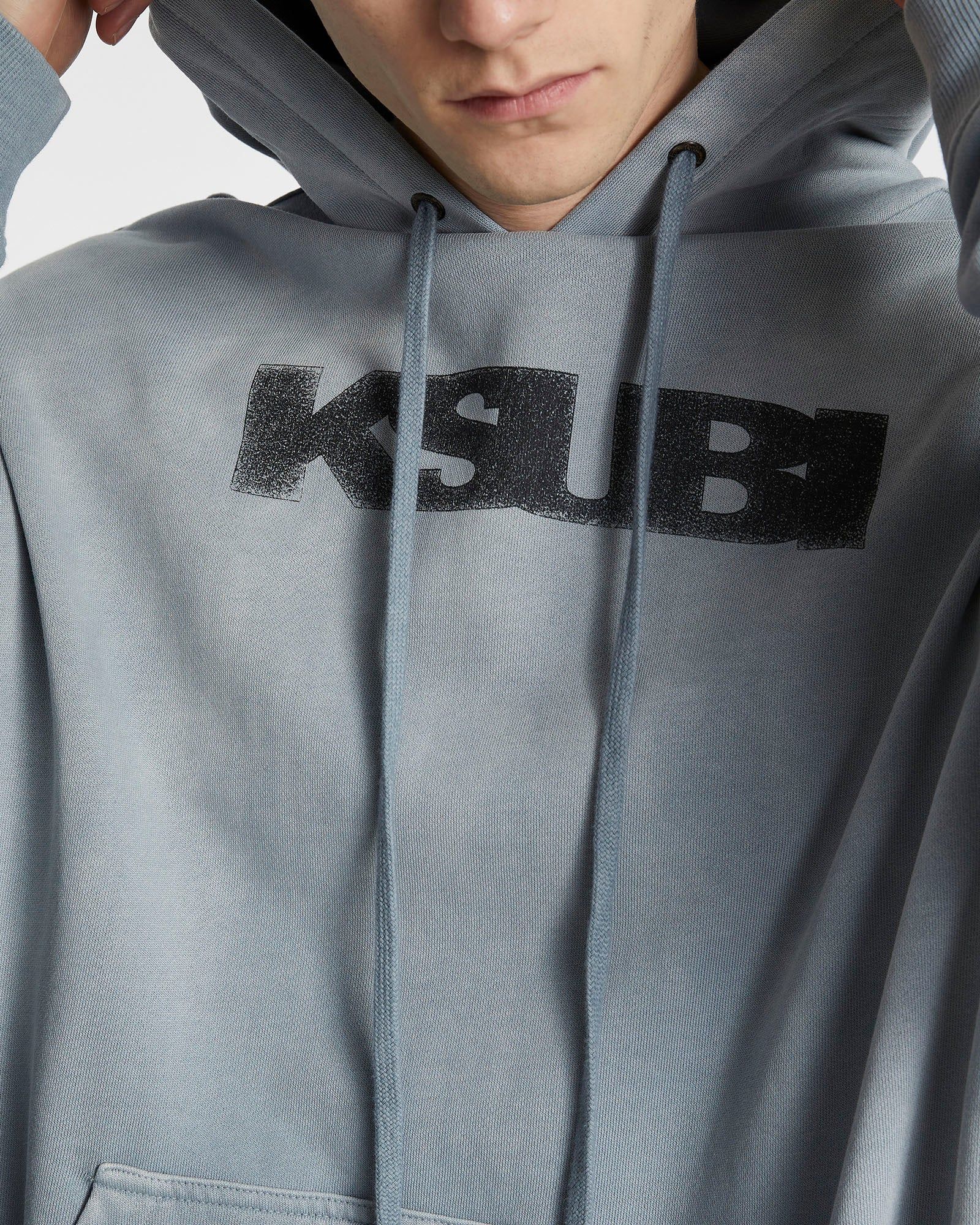 SIGN OF THE TIMES BIGGIE HOODIE OPAL sold by Ksubi product image thumbnail 4