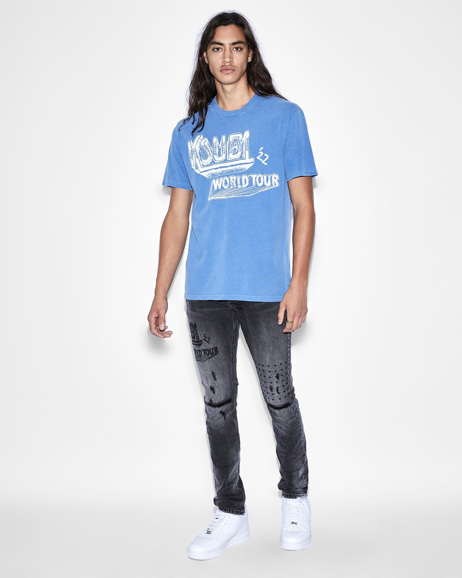 CITIES KASH SS TEE ATLANTIC sold by Ksubi product image thumbnail 2