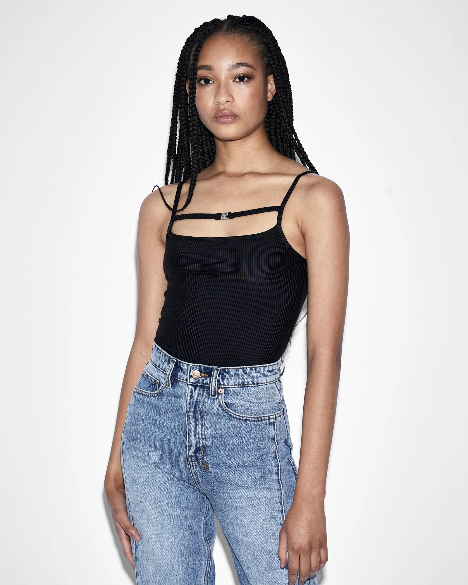 PRECIOUS BODYSUIT BLACK sold by Ksubi