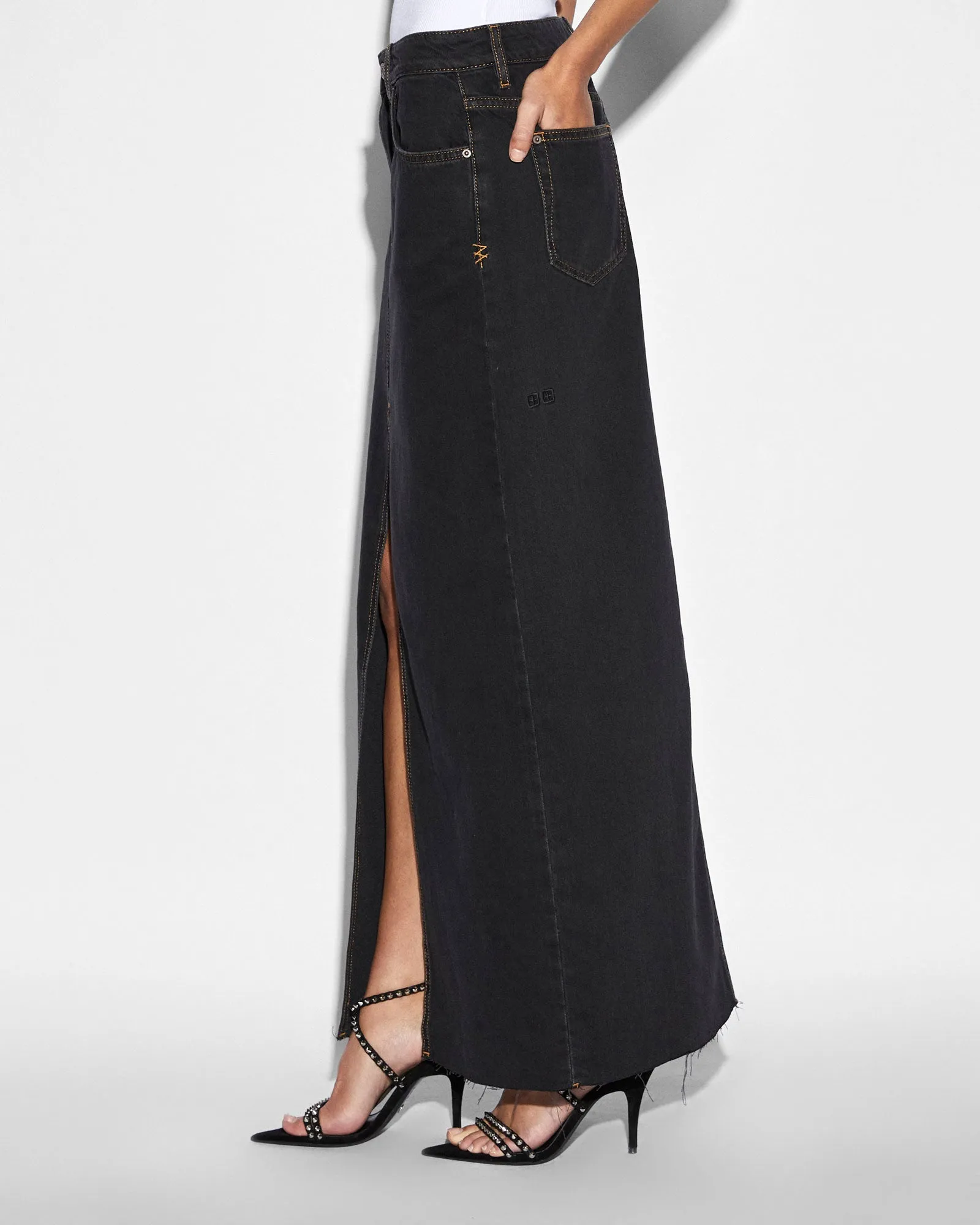 KARA MAXI SKIRT PITCH sold by Ksubi product image thumbnail 4