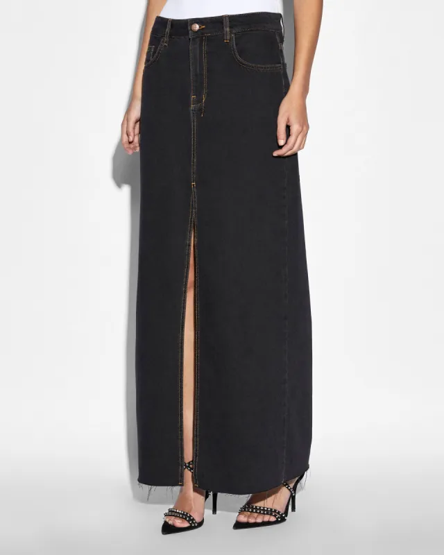 KARA MAXI SKIRT PITCH sold by Ksubi