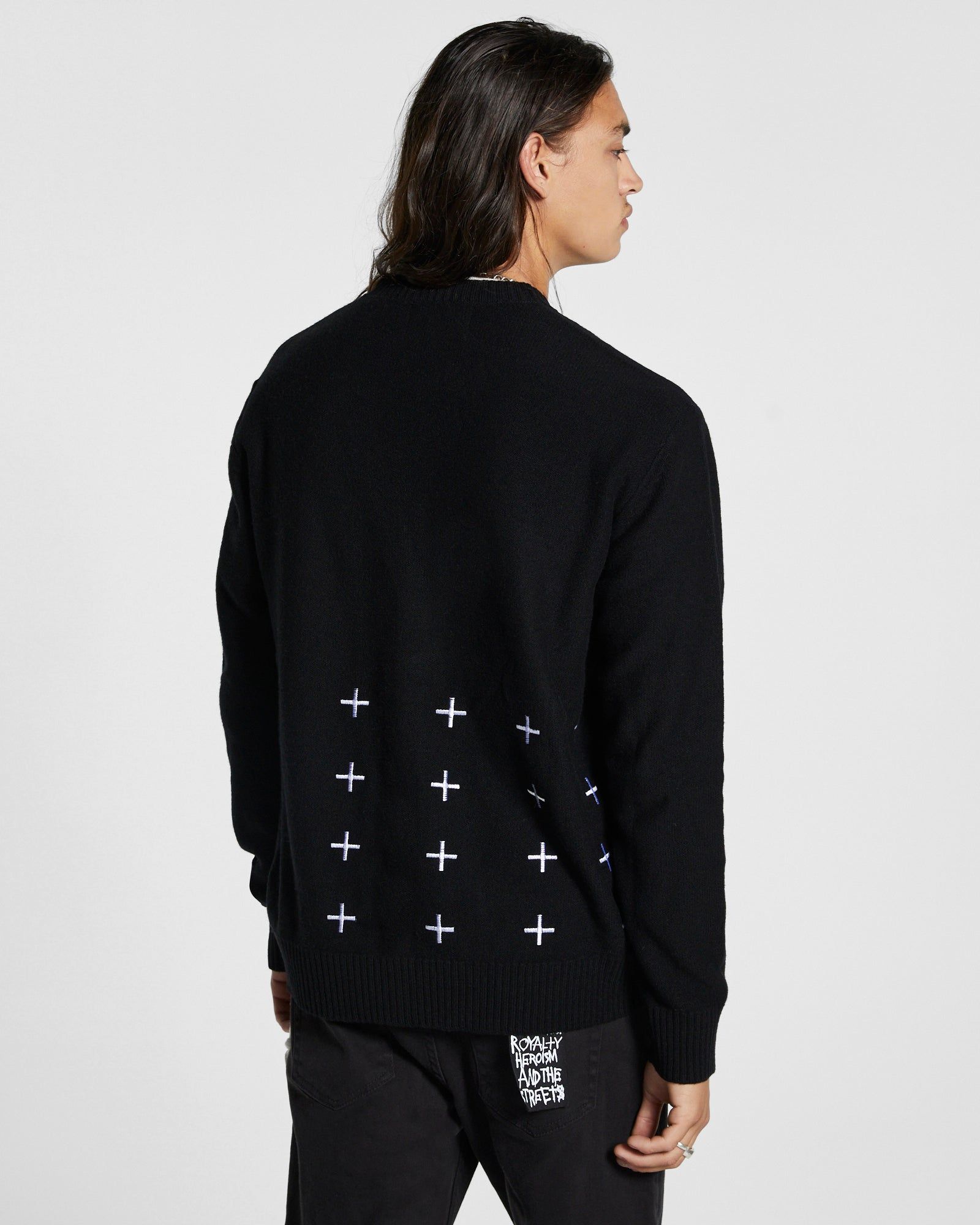 K MAN CARDIGAN BLACK sold by Ksubi product image thumbnail 3