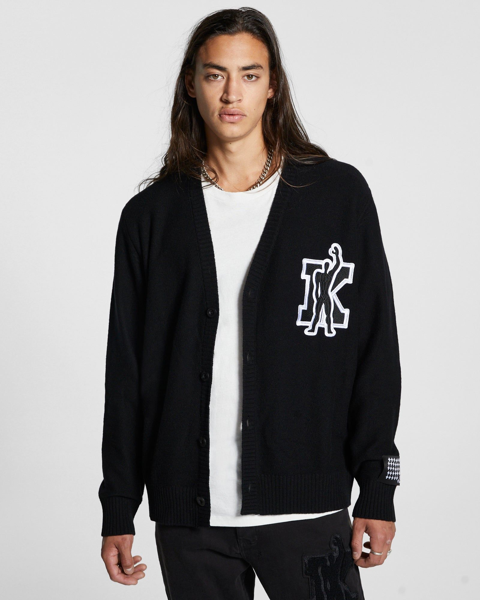 K MAN CARDIGAN BLACK sold by Ksubi product image thumbnail 4
