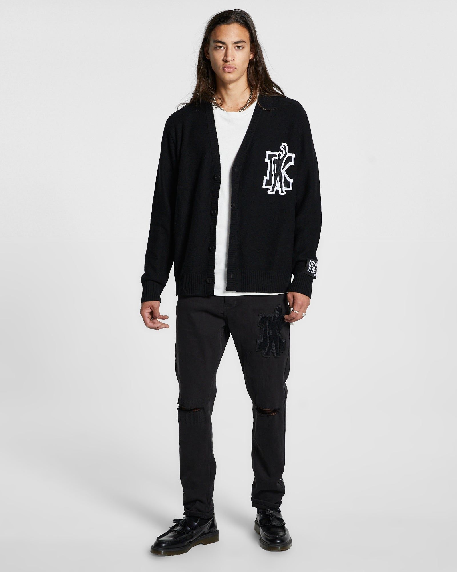 K MAN CARDIGAN BLACK sold by Ksubi product image thumbnail 2