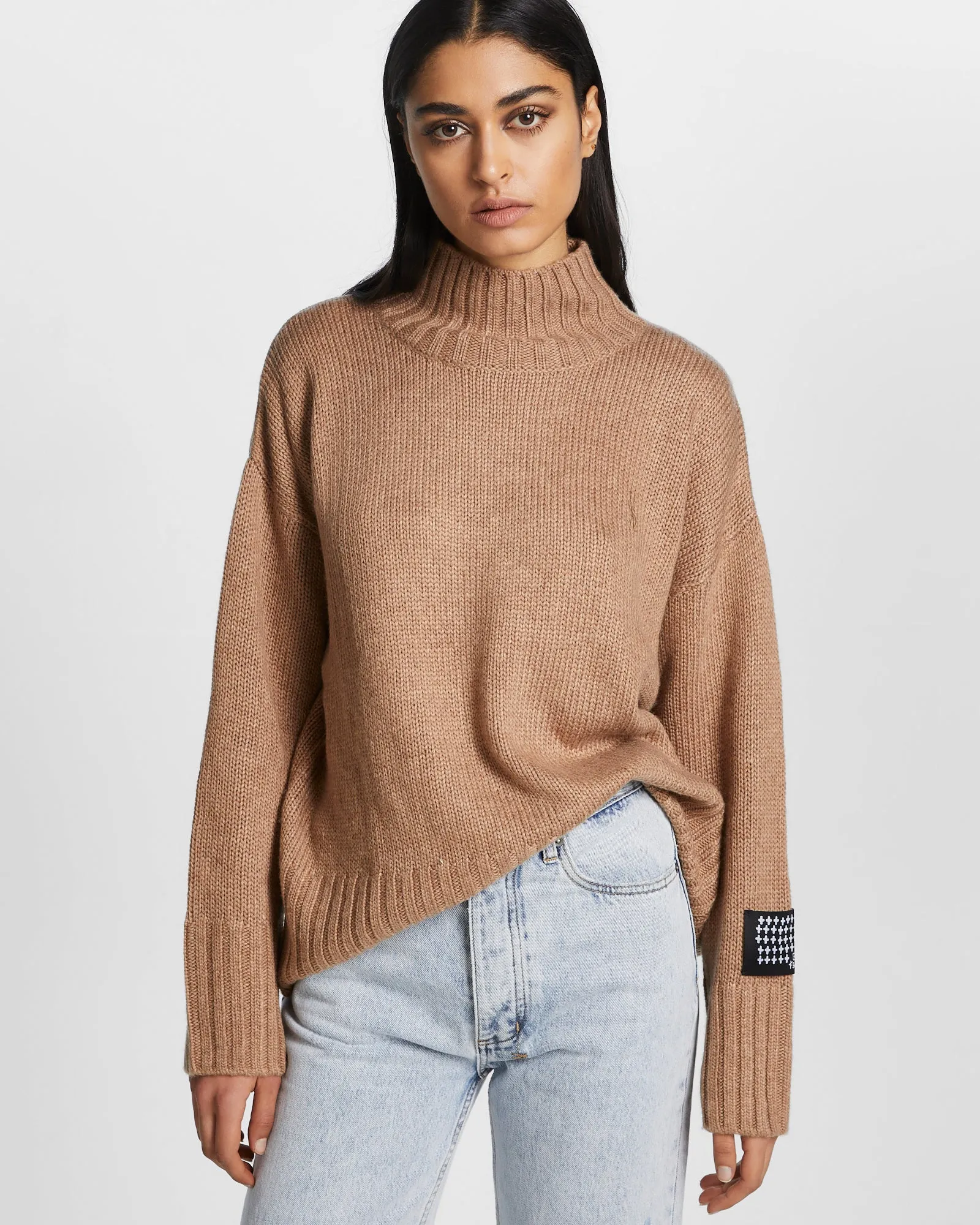 OVERSIZED KNIT BROWN SUGAR sold by Ksubi