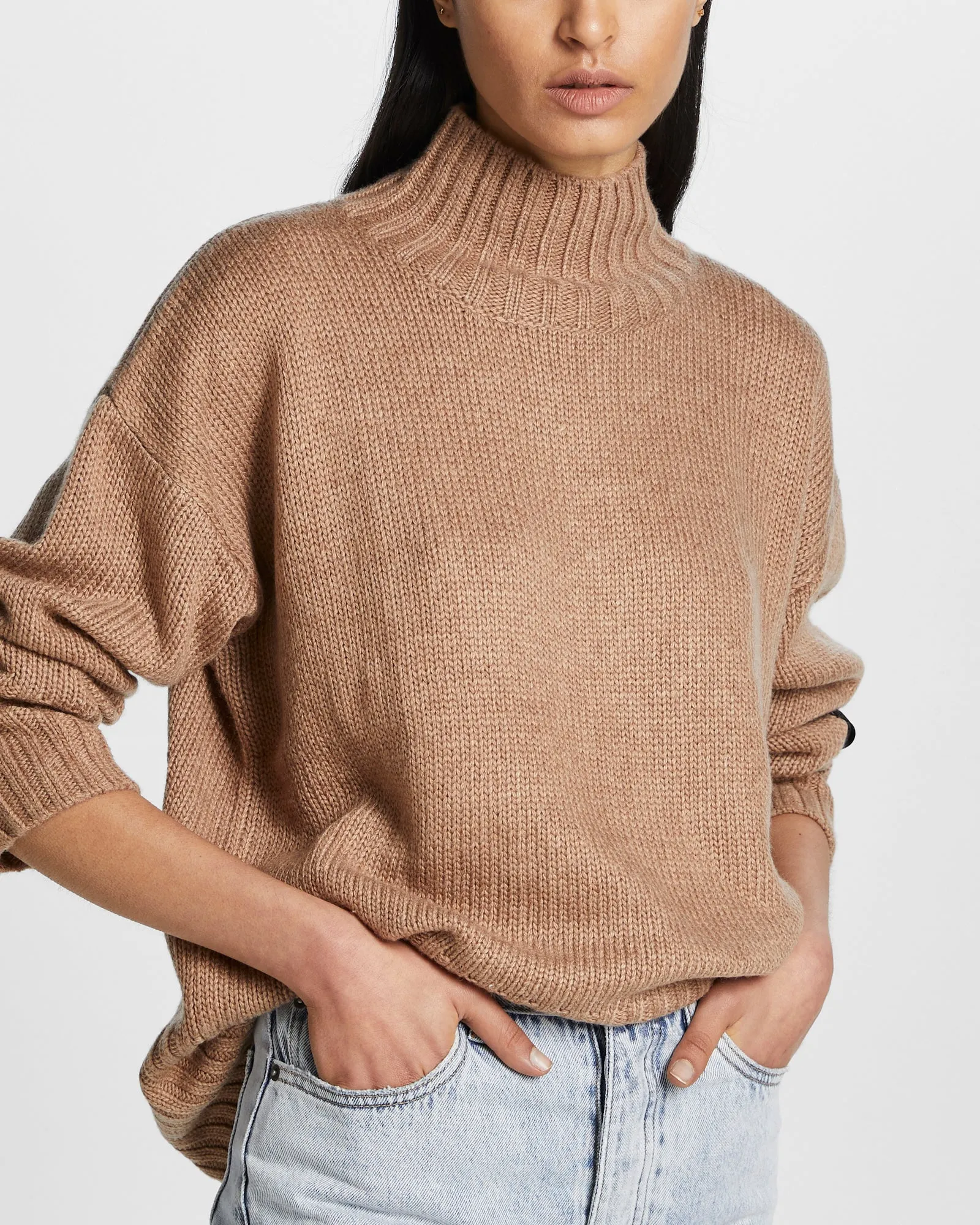 OVERSIZED KNIT BROWN SUGAR sold by Ksubi product image thumbnail 4