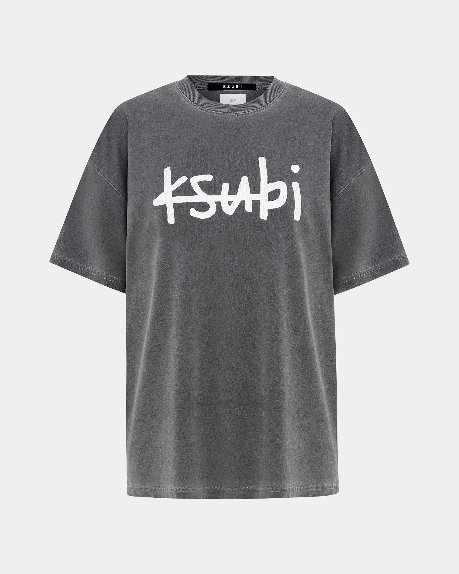 1999 OH G TEE CHARCOAL/WHITE sold by Ksubi product image thumbnail 5