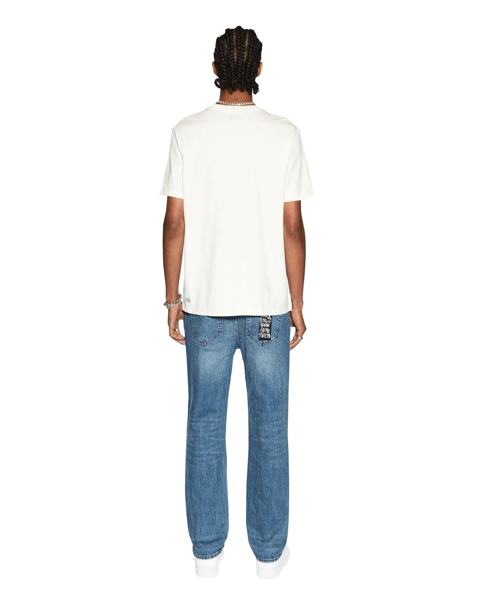 IDOLS KASH SS TEE VINTAGE WHITE sold by Ksubi product image thumbnail 5