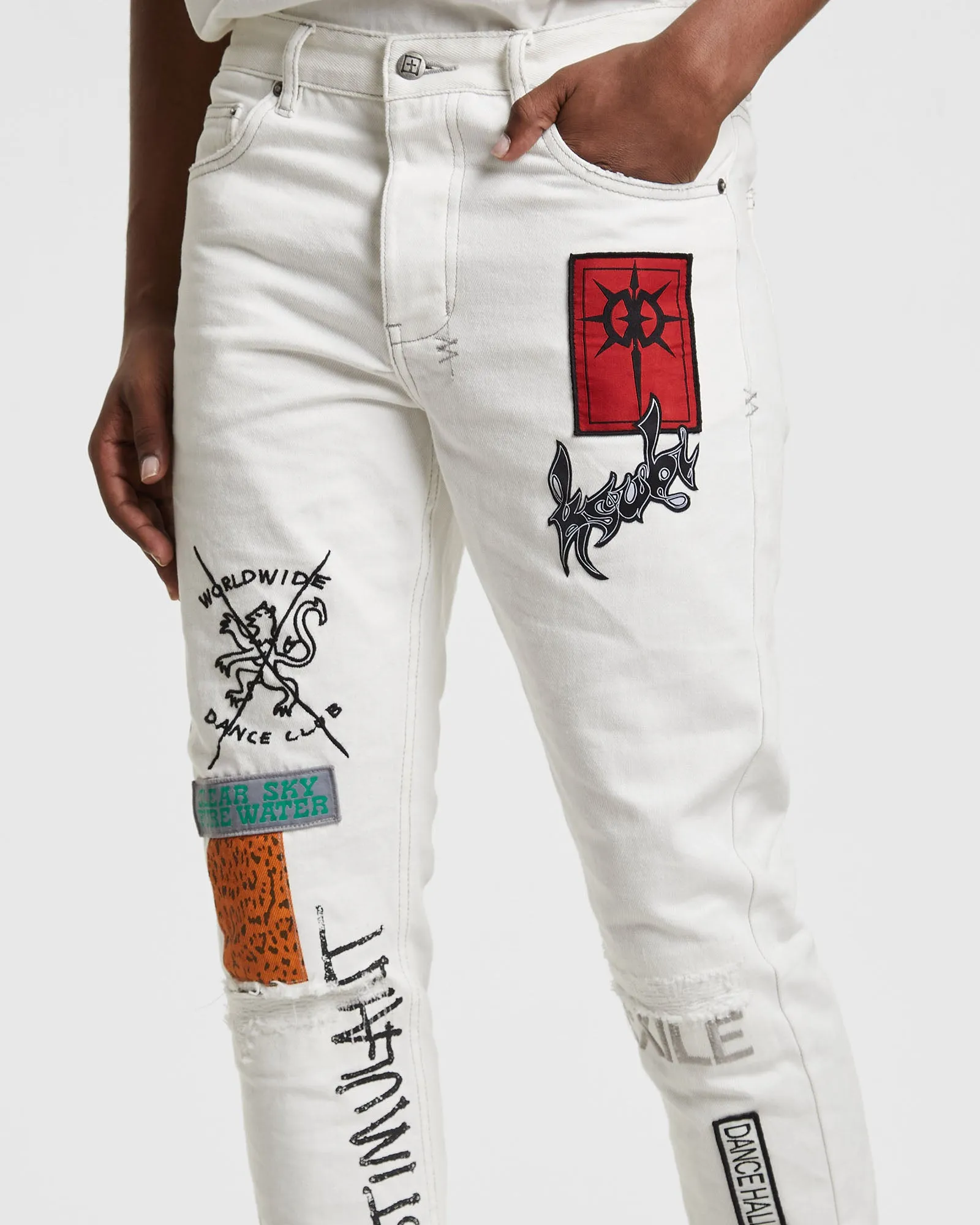 CHITCH RETOX WHITE sold by Ksubi product image thumbnail 5