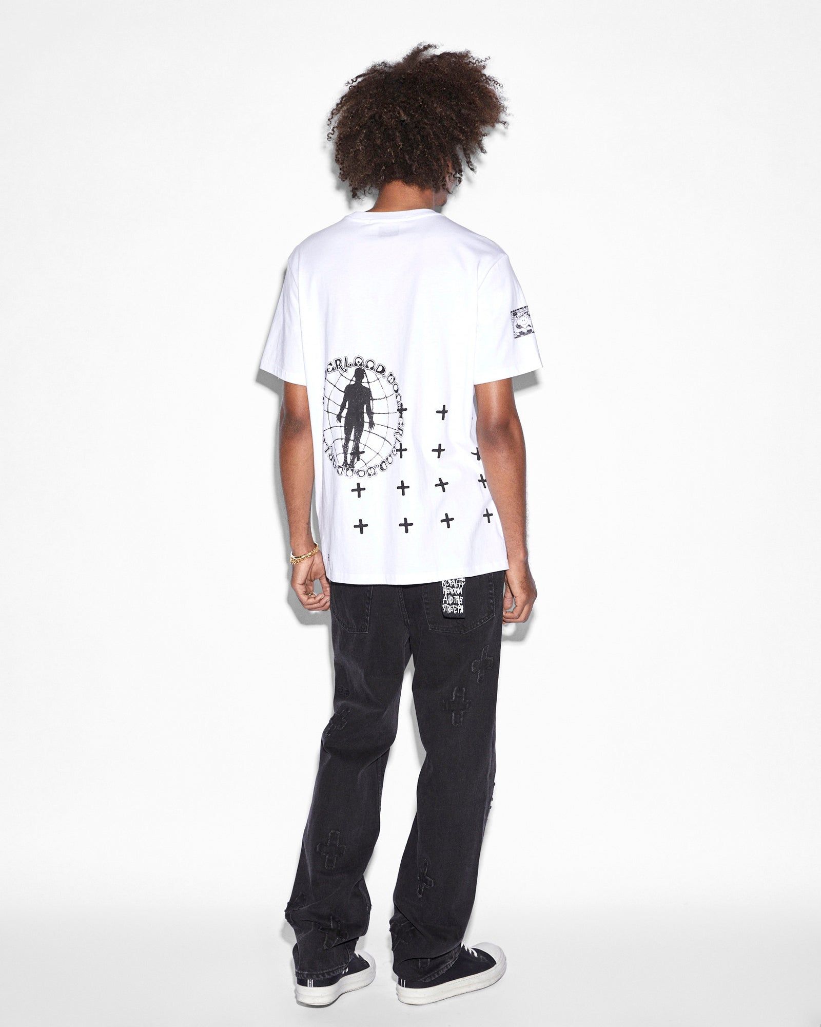 ZINE KASH SS TEE TRU WHITE sold by Ksubi product image thumbnail 4