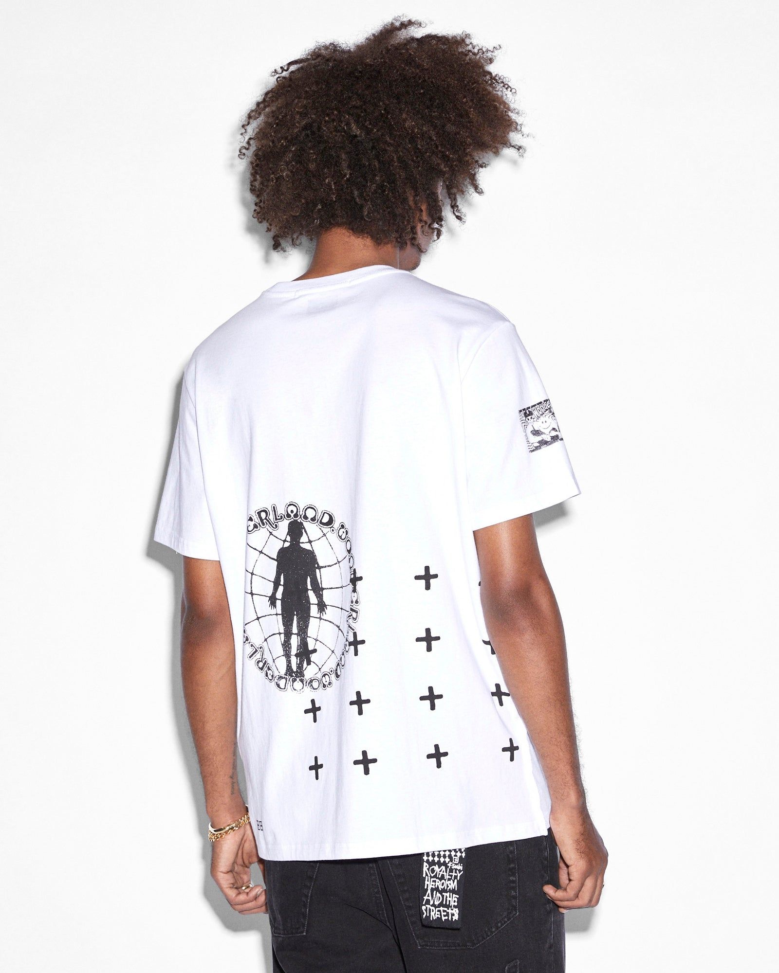 ZINE KASH SS TEE TRU WHITE sold by Ksubi product image thumbnail 2