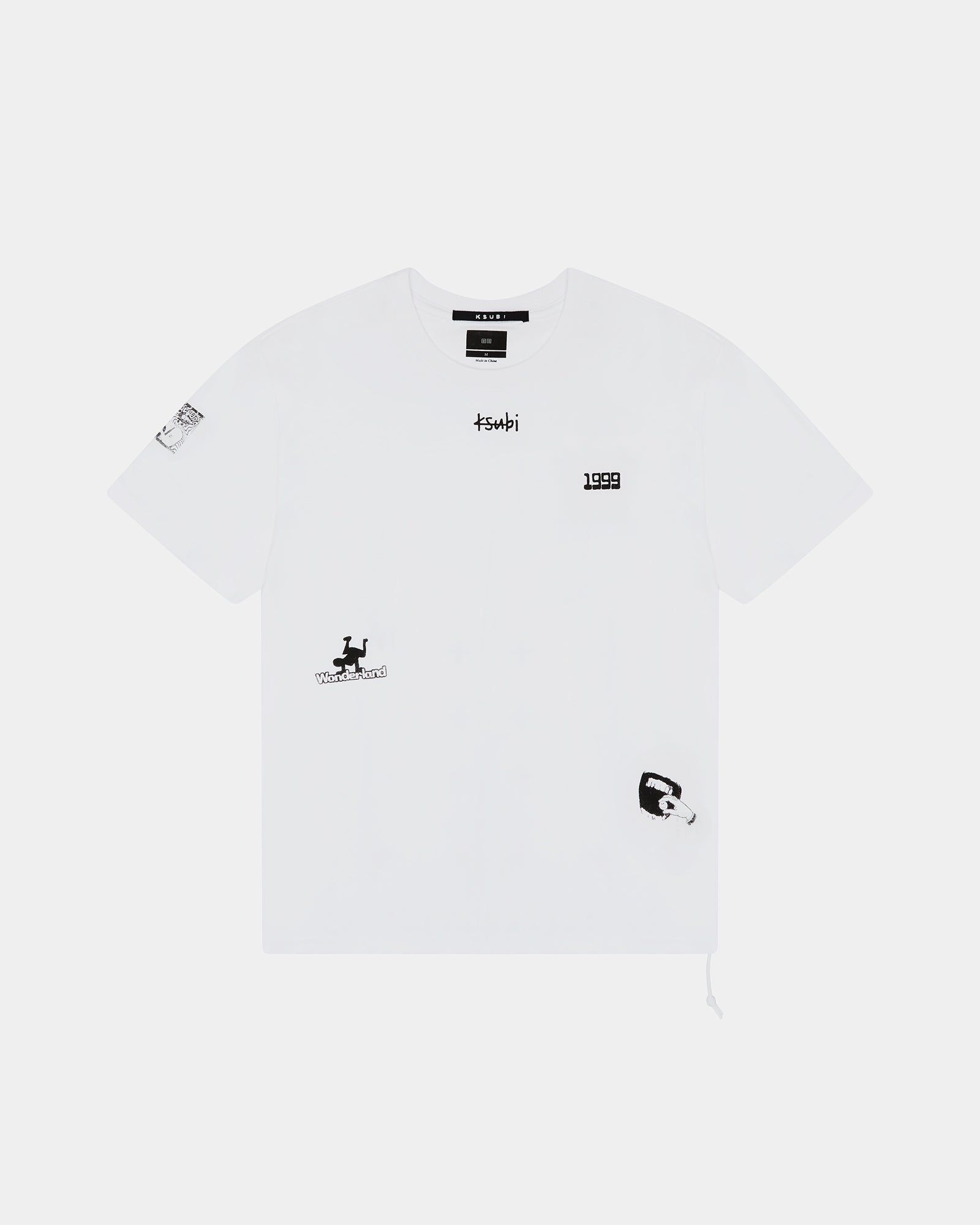 ZINE KASH SS TEE TRU WHITE sold by Ksubi product image thumbnail 5