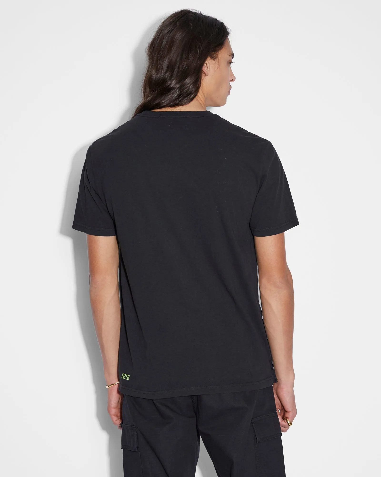 SHEPHARD KASH SS TEE JET BLACK sold by Ksubi product image thumbnail 3