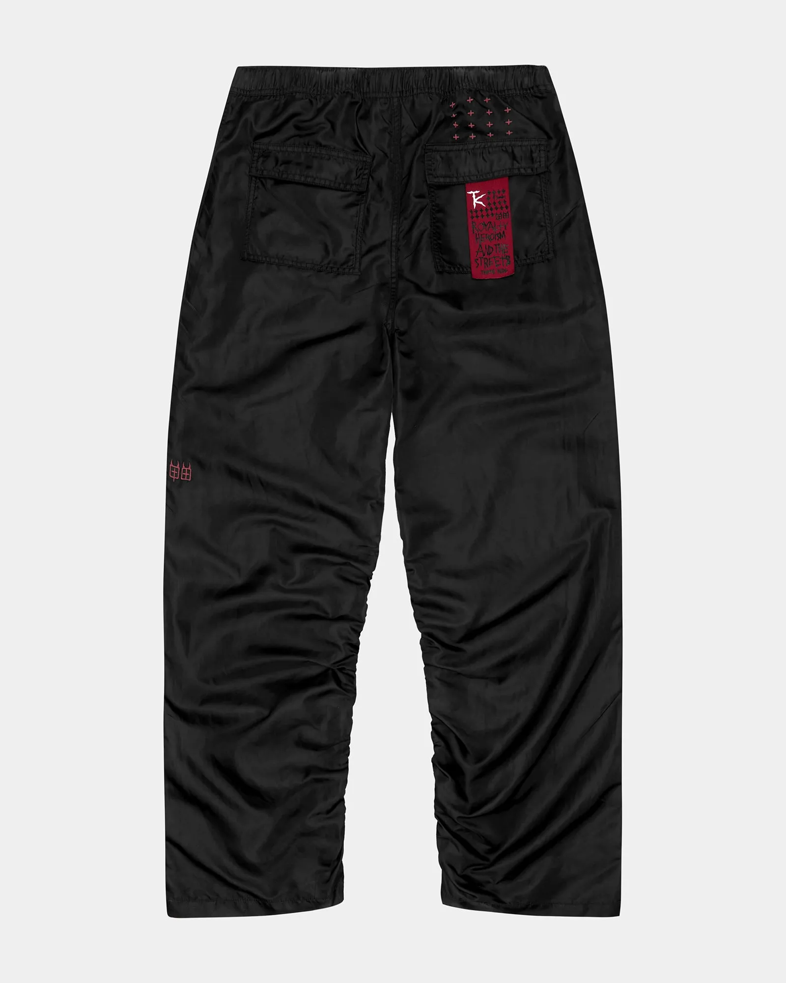 TRIPPIE NYLON PANT BLACK | Parallel