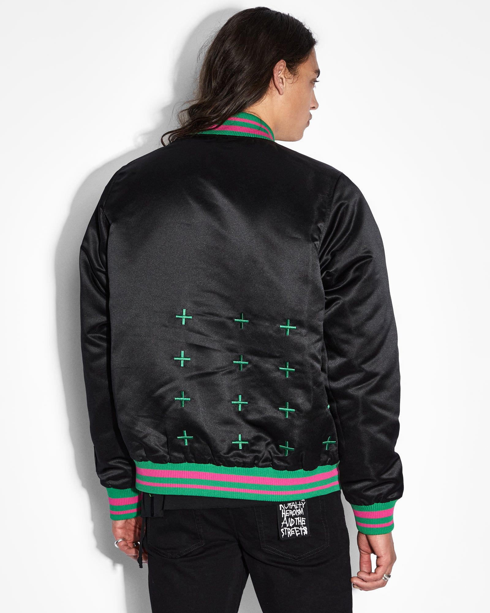UNWISE BOMBER JACKET BLACK sold by Ksubi product image thumbnail 4