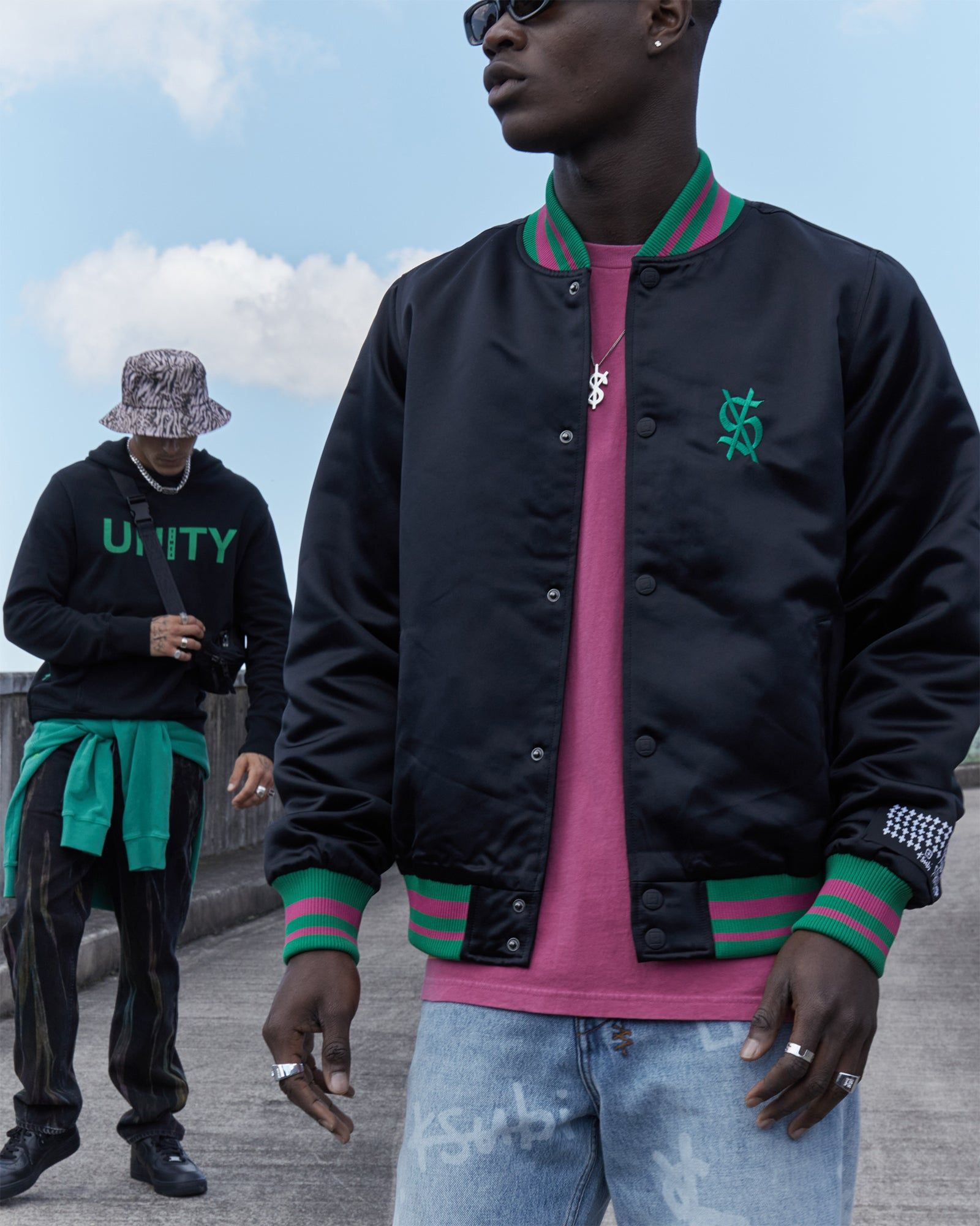 UNWISE BOMBER JACKET BLACK sold by Ksubi product image thumbnail 2
