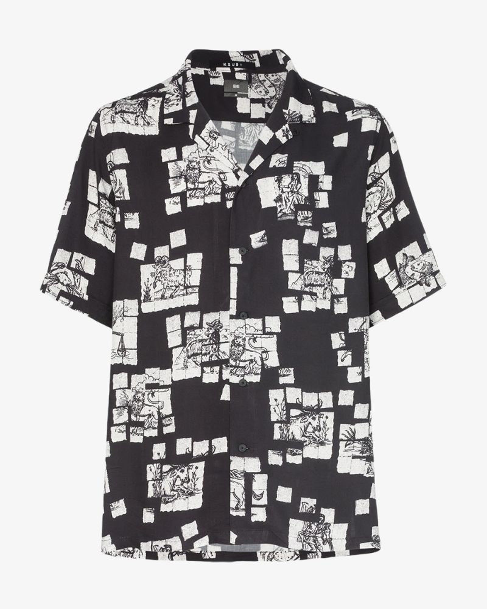 ZODIAC ACID RESORT SS SHIRT sold by Ksubi product image thumbnail 2