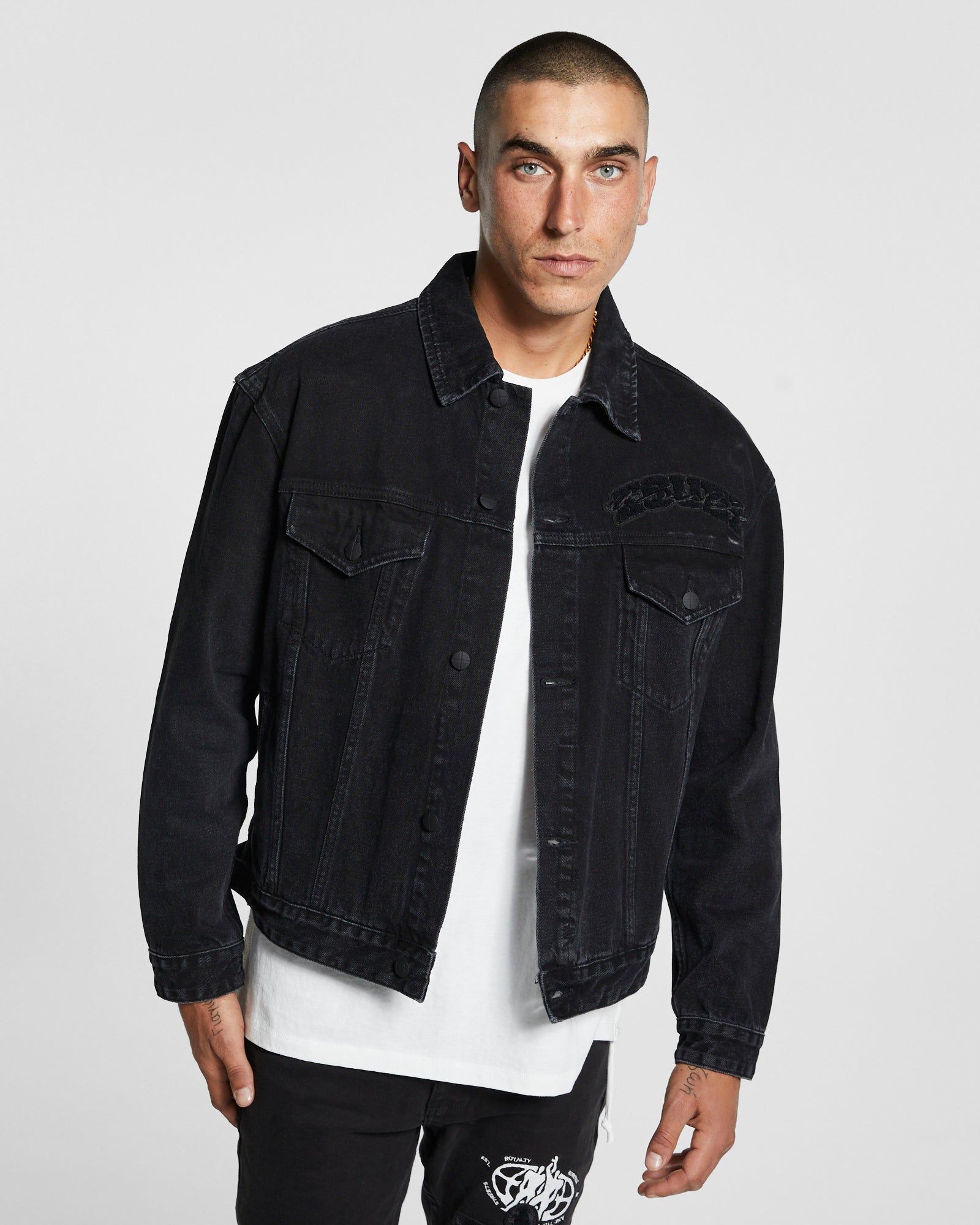 OH.G JACKET K ACE BLACK sold by Ksubi product image thumbnail 2