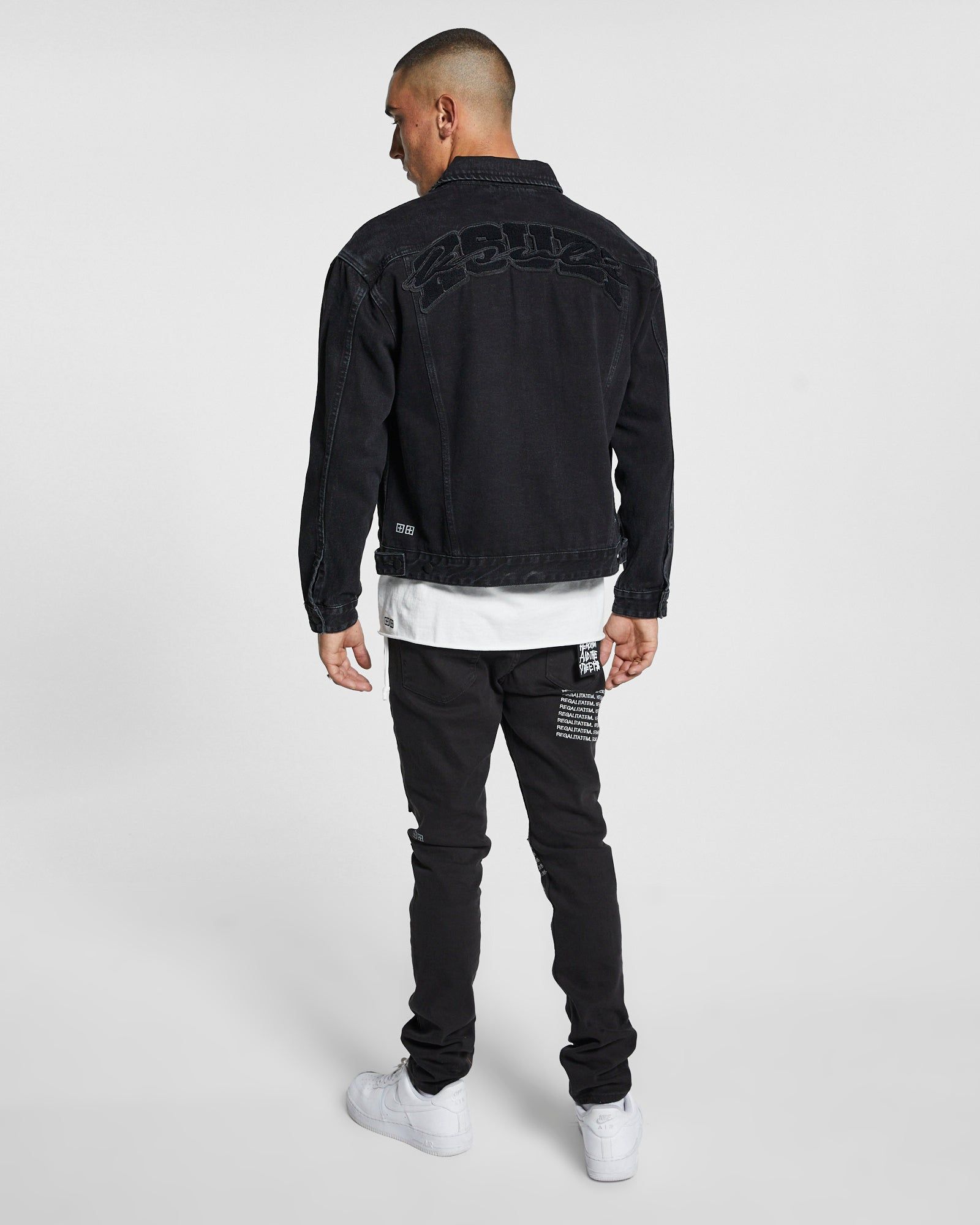 OH.G JACKET K ACE BLACK sold by Ksubi product image thumbnail 7