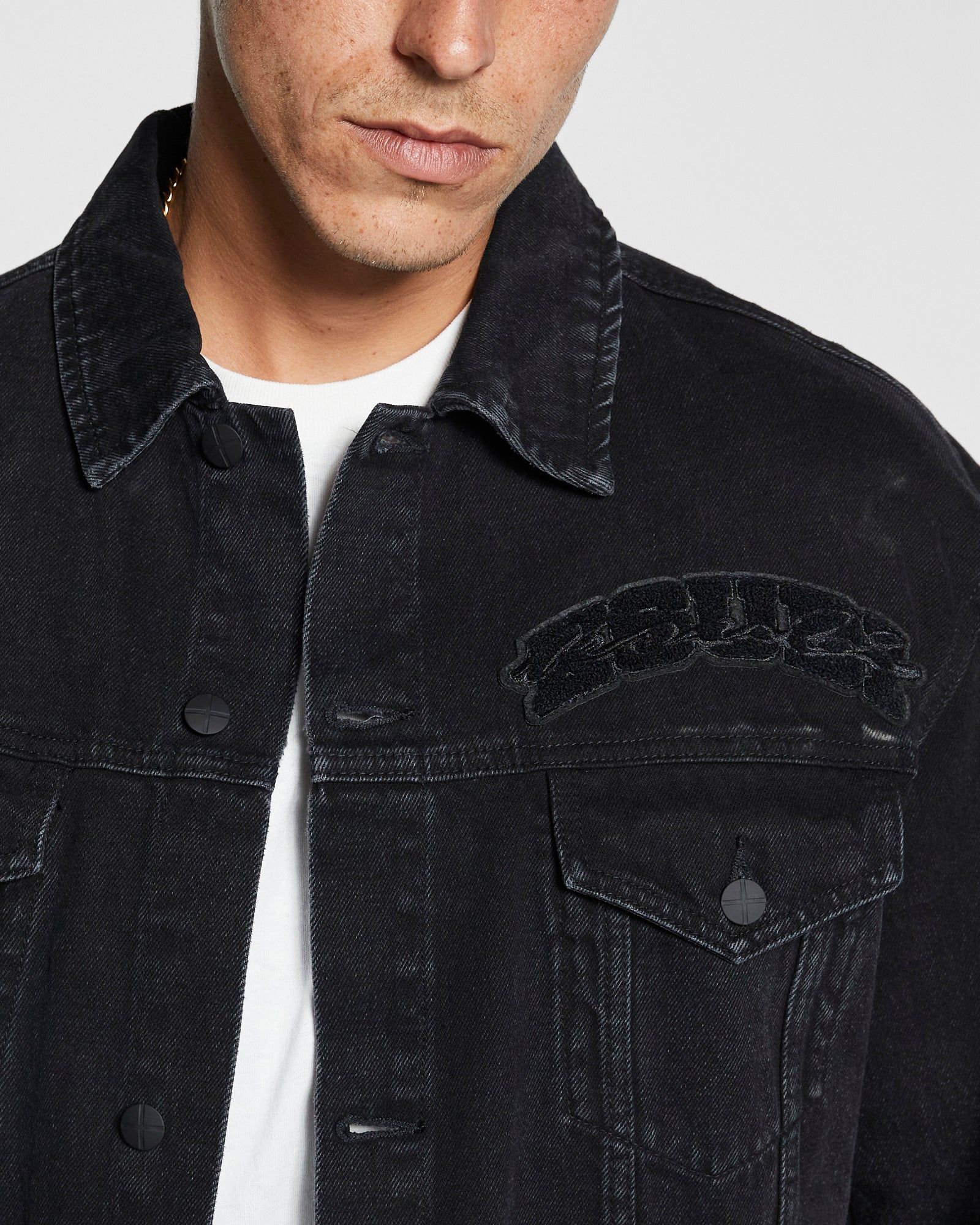 OH.G JACKET K ACE BLACK sold by Ksubi product image thumbnail 5