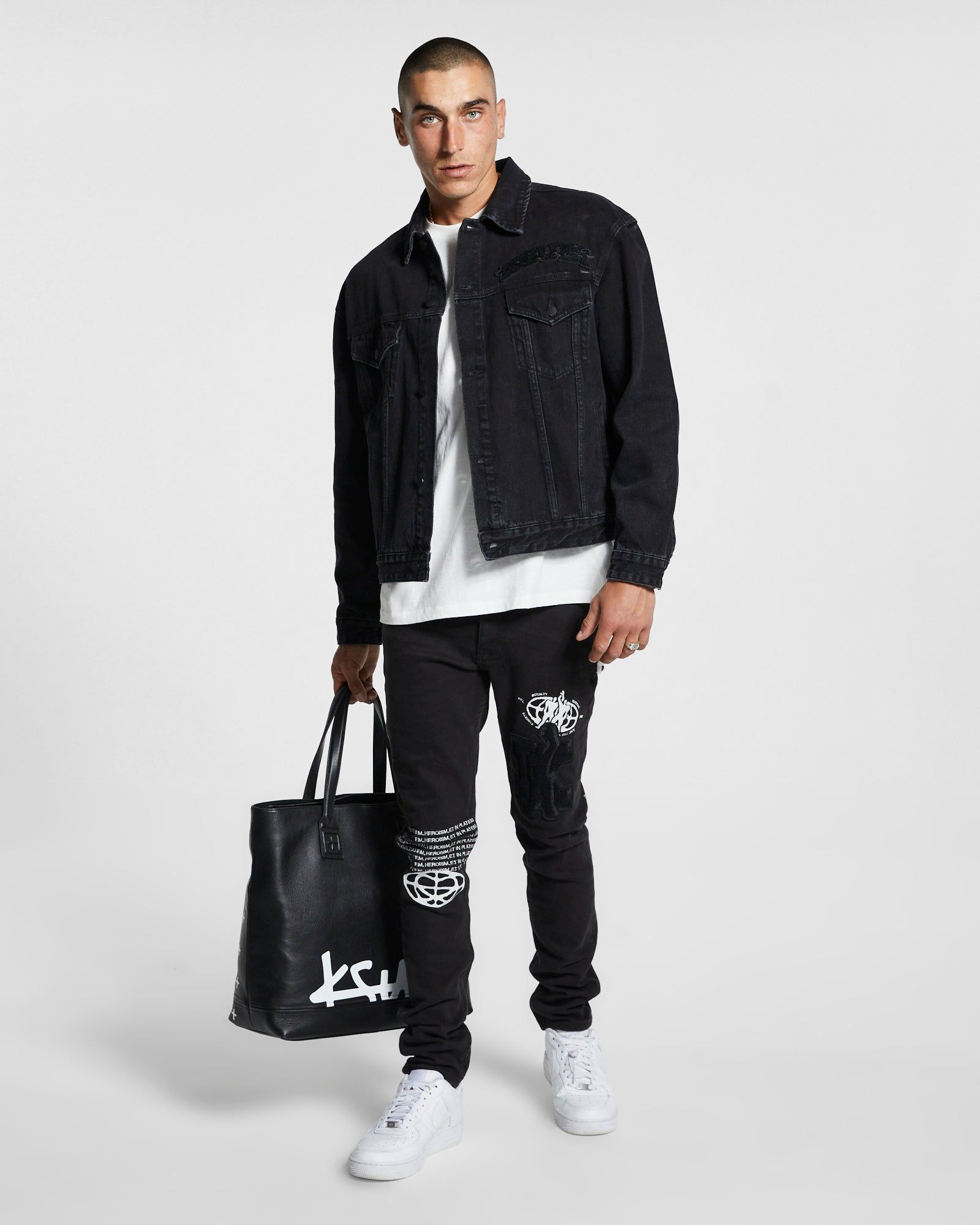 OH.G JACKET K ACE BLACK sold by Ksubi product image thumbnail 3