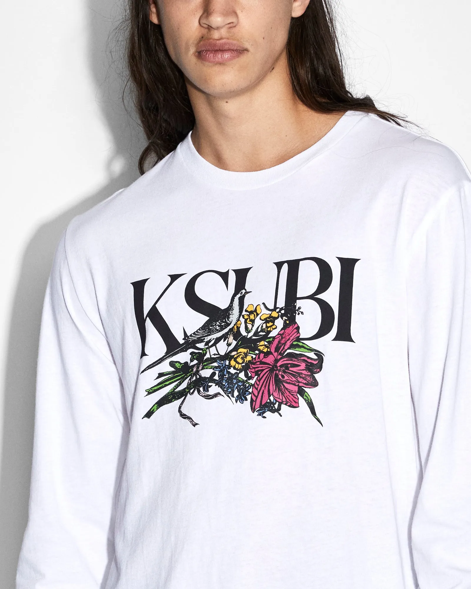 HABITAT KASH LS TEE TRU WHITE sold by Ksubi product image thumbnail 4