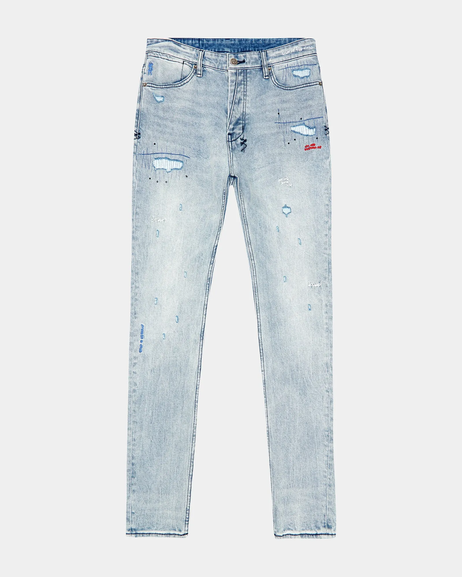 VAN WINKLE SKRIBED BLU sold by Ksubi product image thumbnail 5