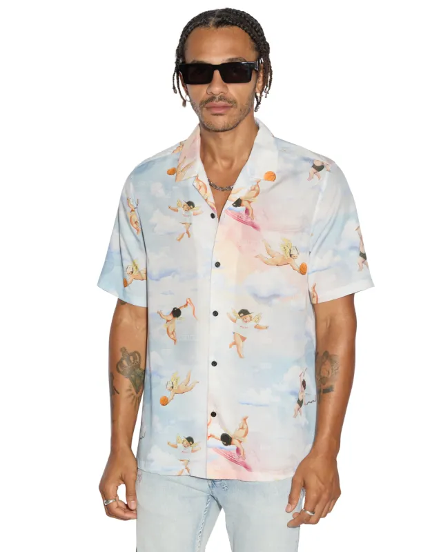 DREAMERS RESORT SS SHIRT MULTI sold by Ksubi