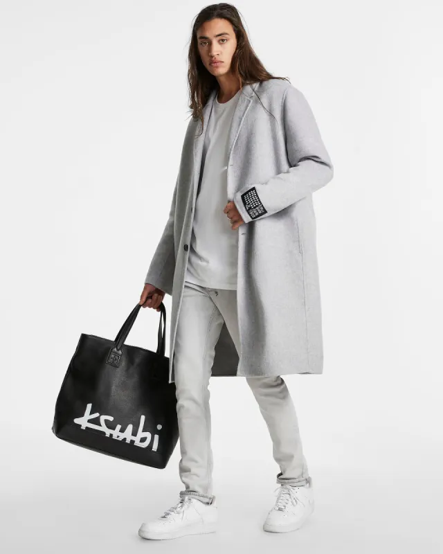 MOGUL COAT GREY sold by Ksubi