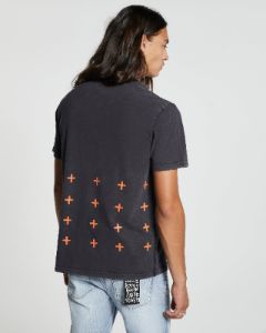 SEDATED KASH SS TEE BLACK DYE sold by Ksubi