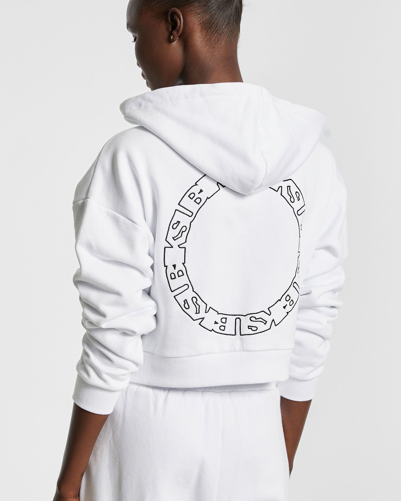INFINITY ZIP UP HOODIE WHITE sold by Ksubi product image thumbnail 3