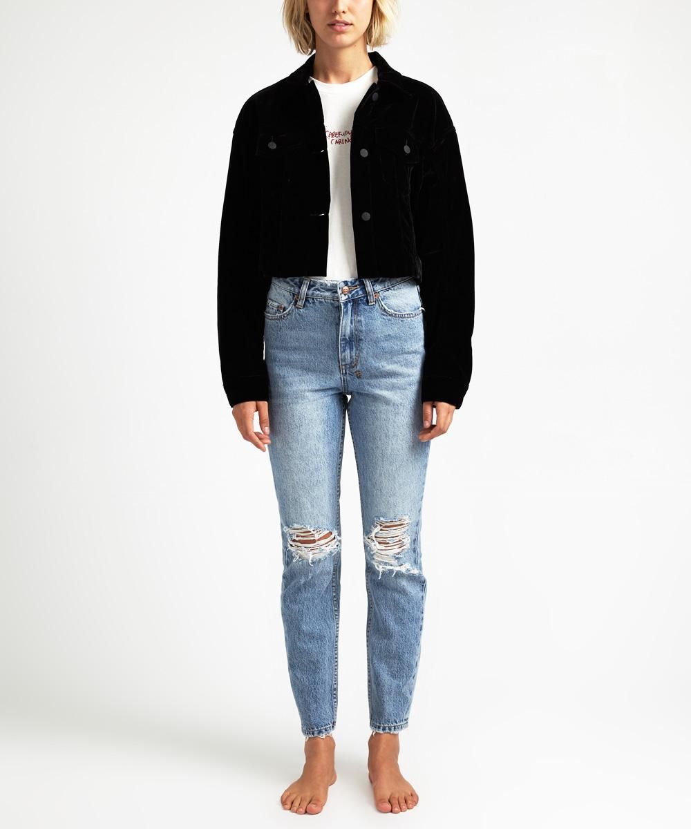 DAGGERZ CROP JACKET BLACK POLISH sold by Ksubi product image thumbnail 3