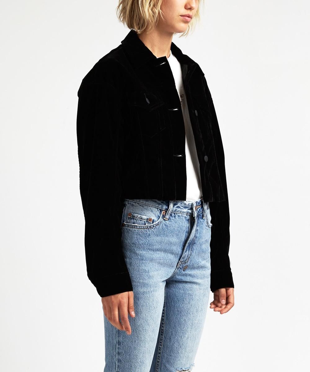 DAGGERZ CROP JACKET BLACK POLISH sold by Ksubi product image thumbnail 4