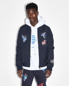 NFT REVERSIBLE BOMBER JACKET MIDNIGHT sold by Ksubi