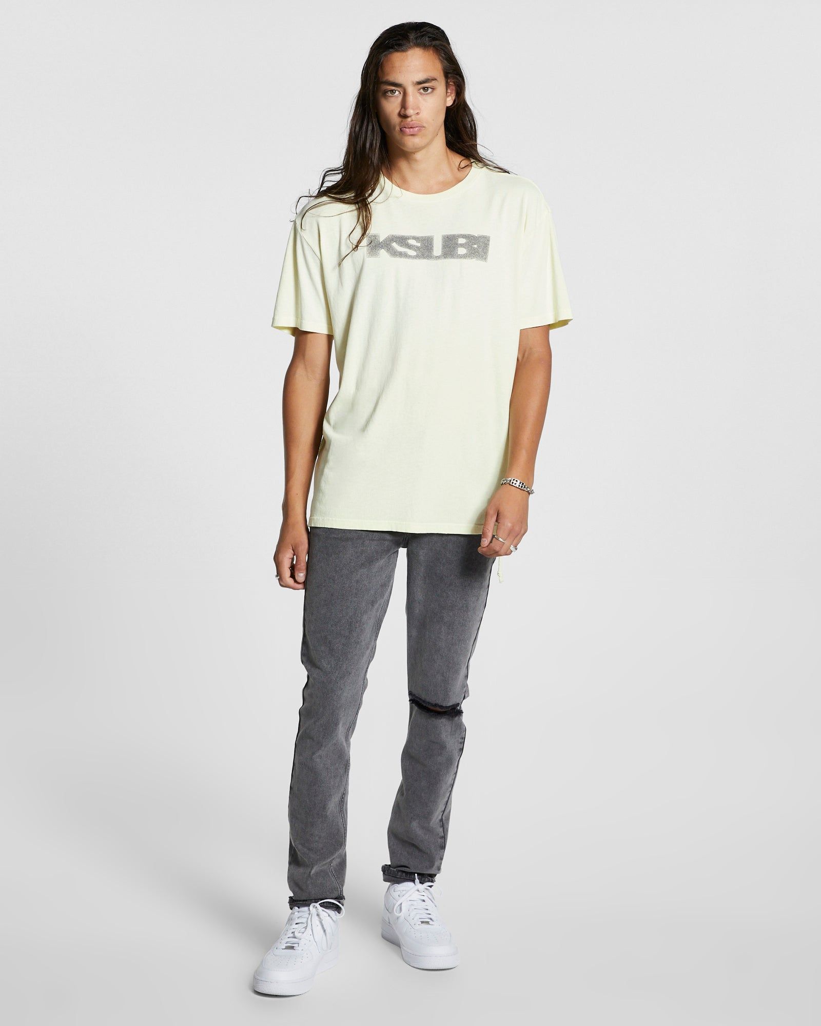 SOTT BIGGIE SS TEE LEMON sold by Ksubi product image thumbnail 2