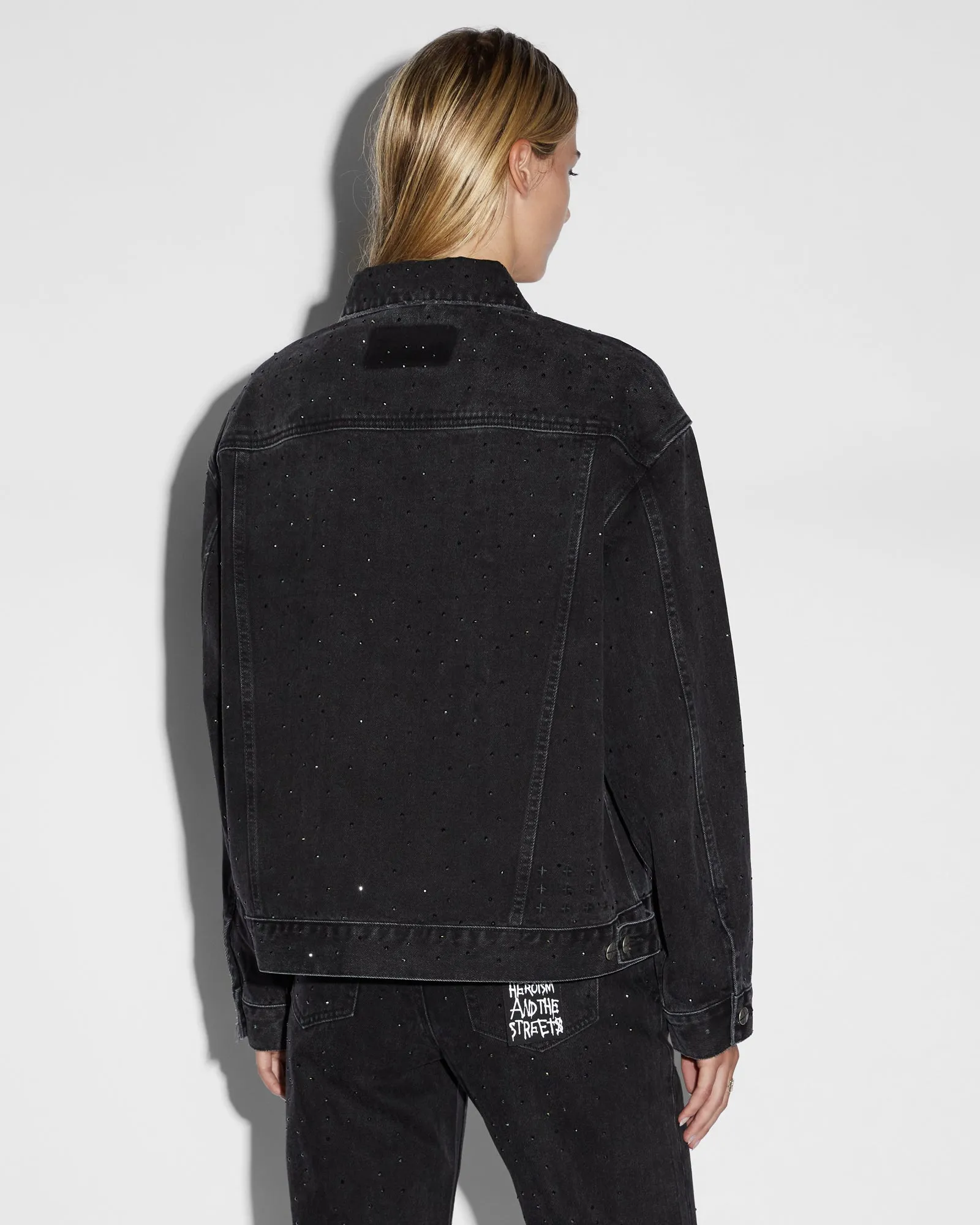 OVERSIZED JACKET KRYSTAL NOIR sold by Ksubi product image thumbnail 4
