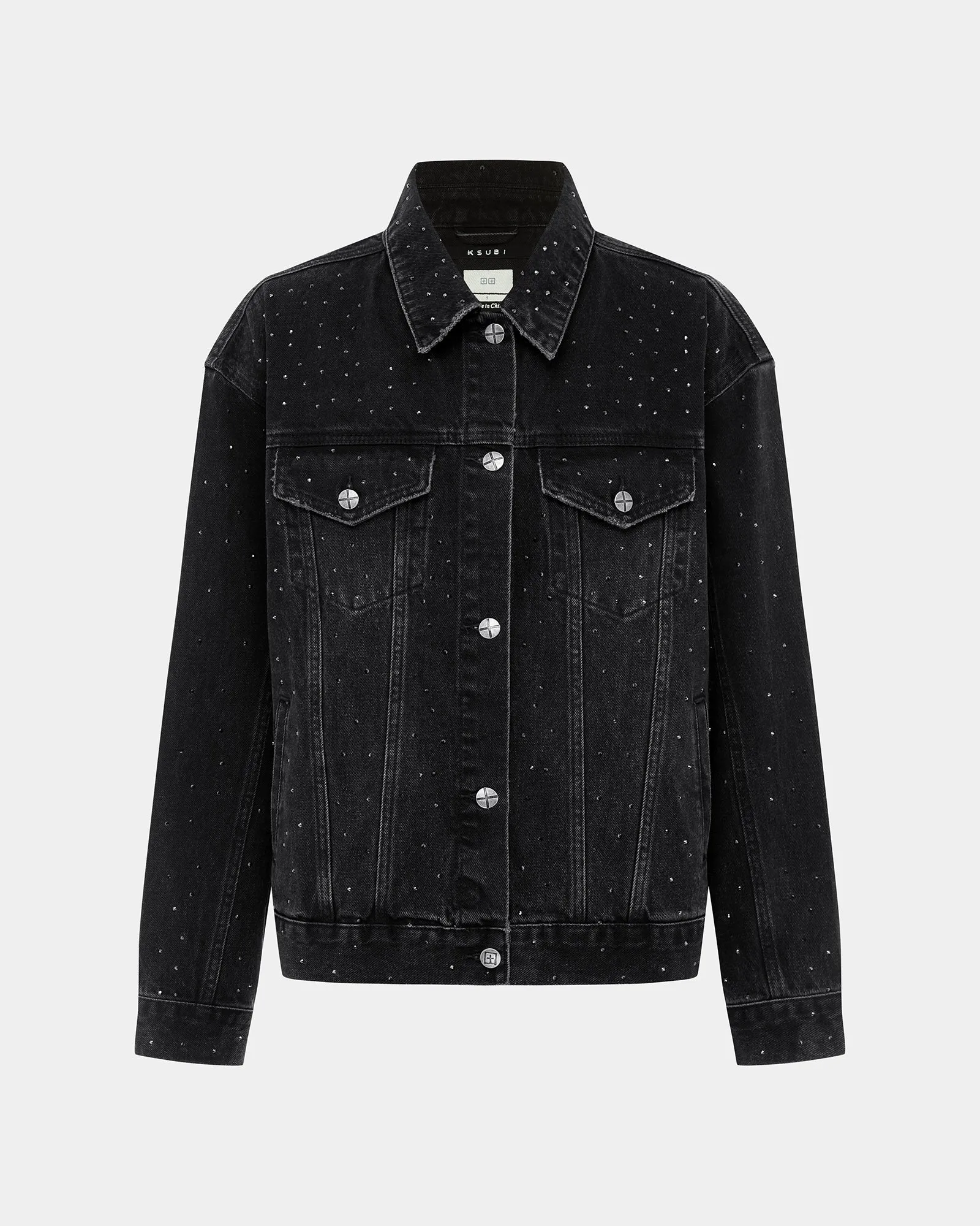 OVERSIZED JACKET KRYSTAL NOIR sold by Ksubi product image thumbnail 5