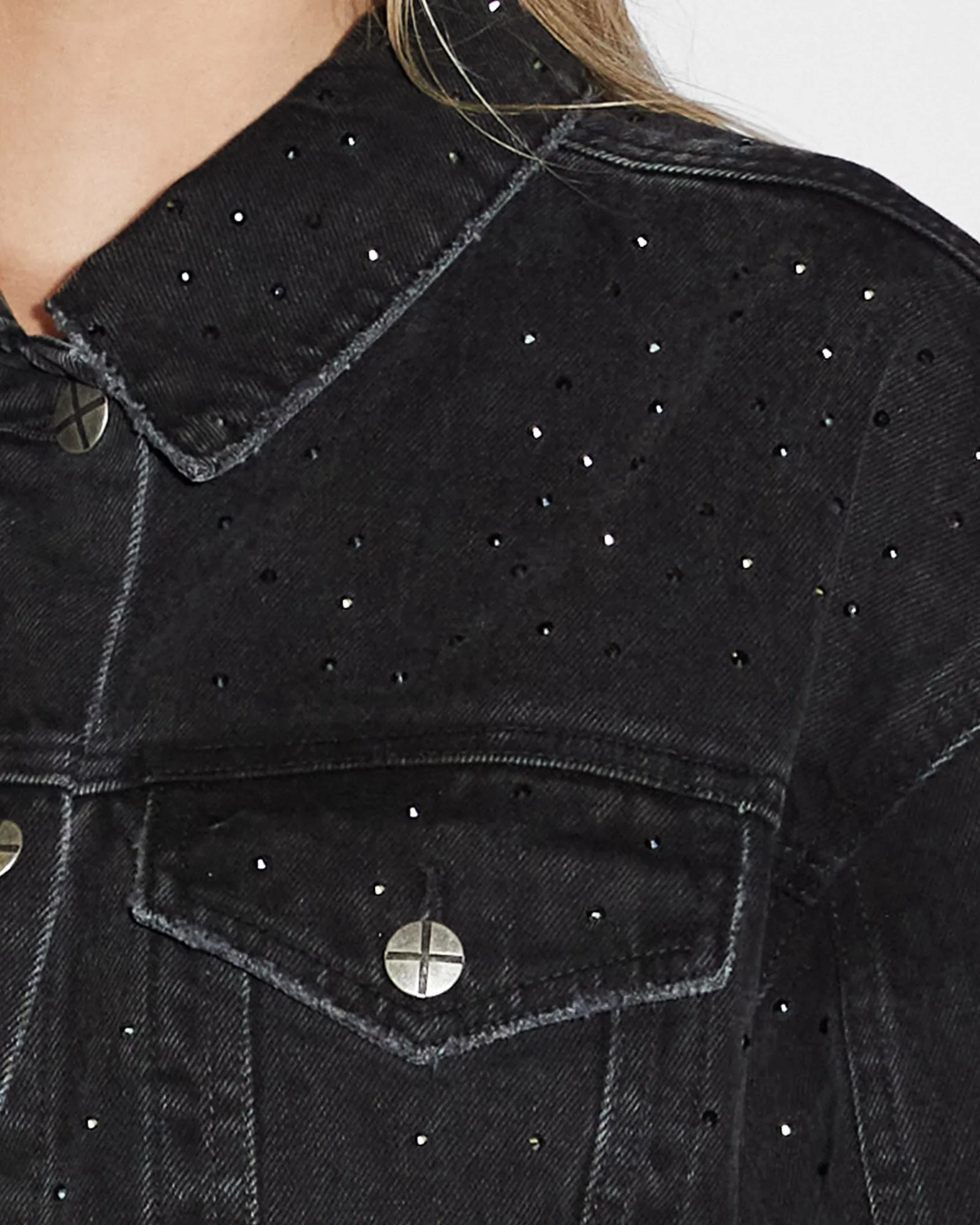 OVERSIZED JACKET KRYSTAL NOIR sold by Ksubi product image thumbnail 2