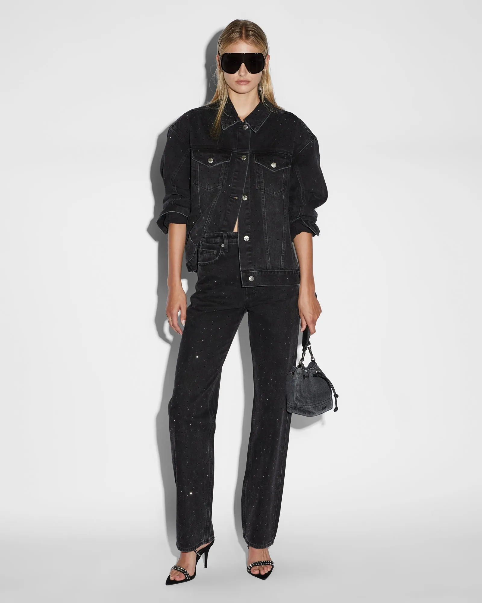 OVERSIZED JACKET KRYSTAL NOIR sold by Ksubi product image thumbnail 3