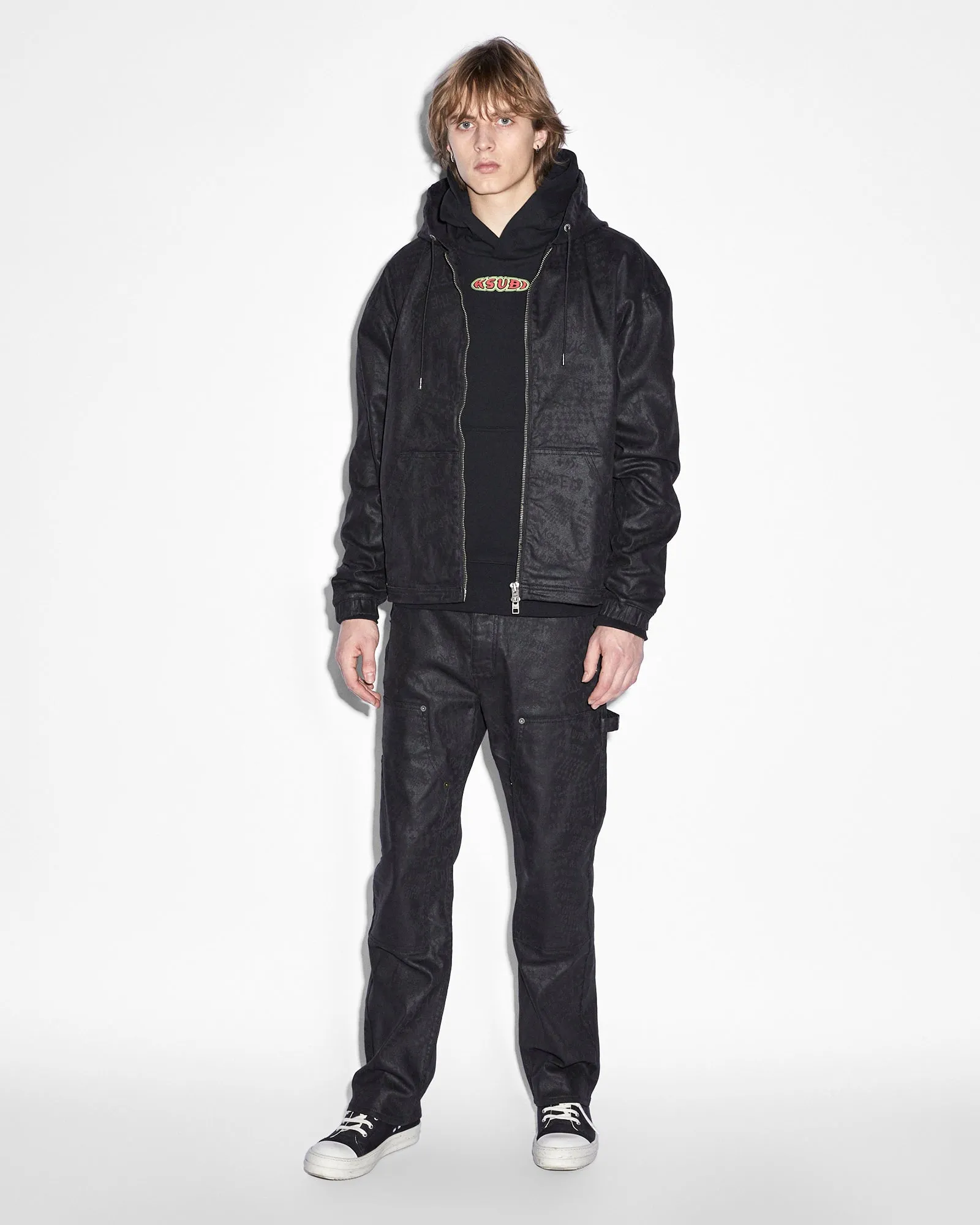 RED PILL KASH HOODIE JET BLACK sold by Ksubi product image thumbnail 3